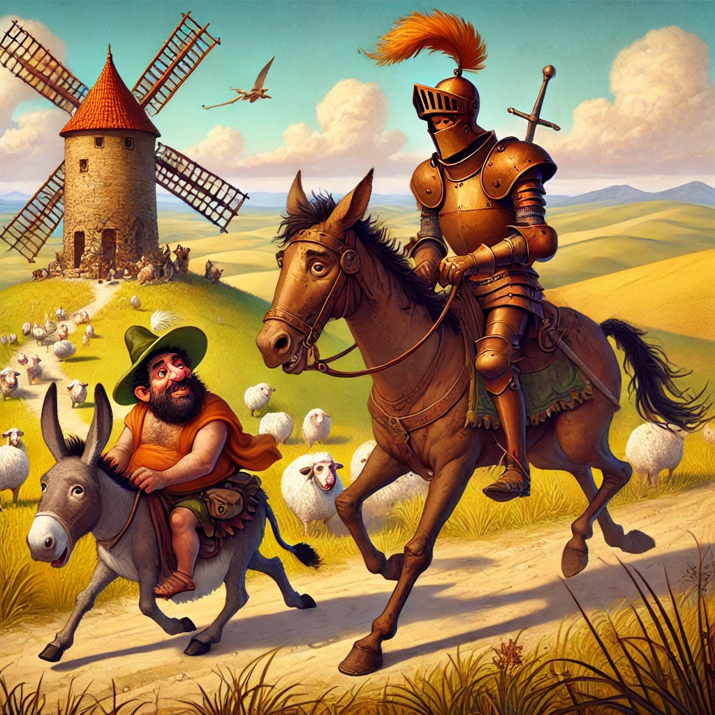 Don Quixote by Miguel de Cervantes