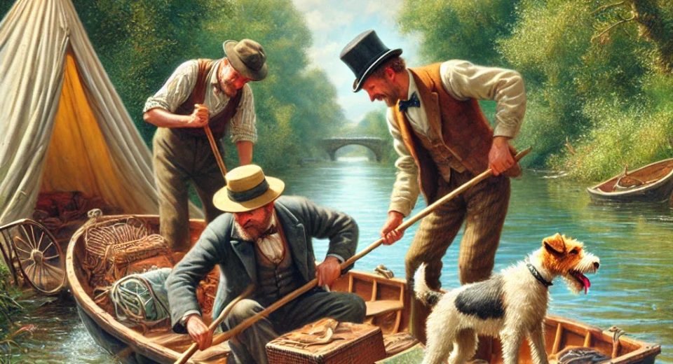 Three Men in a Boat by Jerome K. Jerome Summary