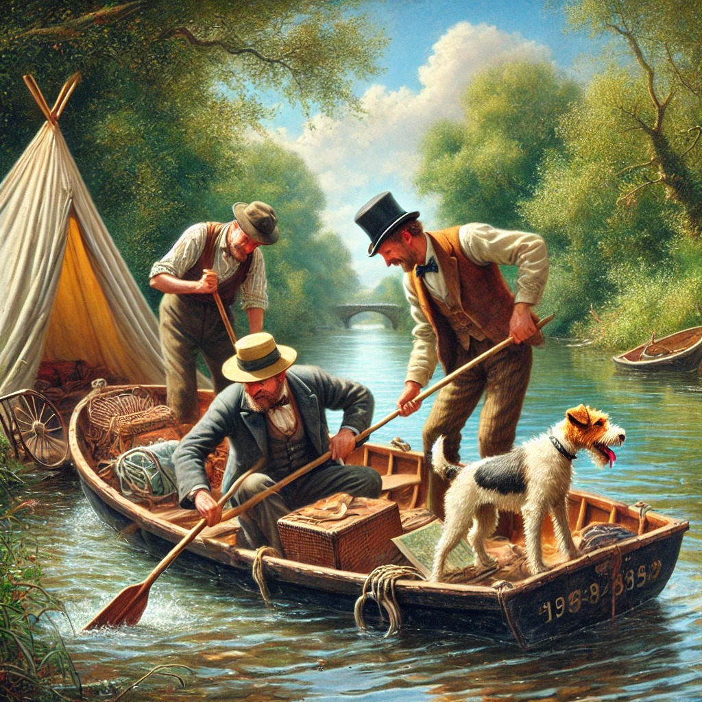 Three Men in a Boat by Jerome K. Jerome Summary