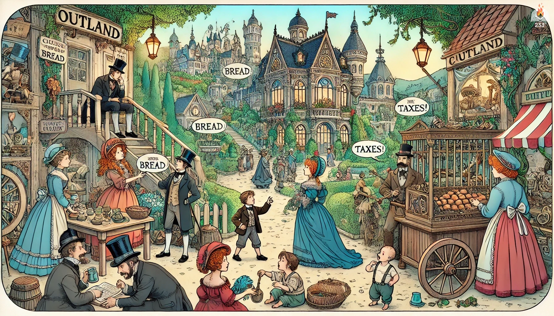 153 - Sylvie and Bruno - Lewis Carroll (1889)