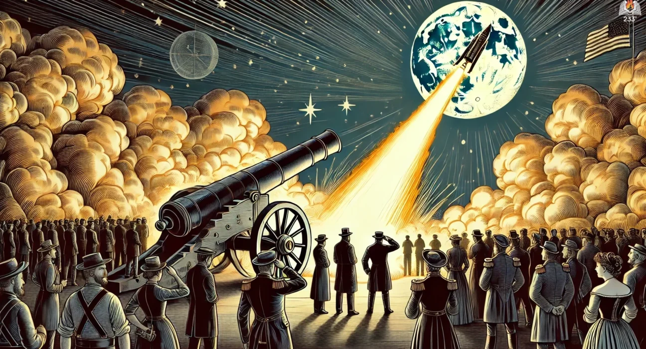 177 - From the Earth to the Moon - Jules Verne (1865)