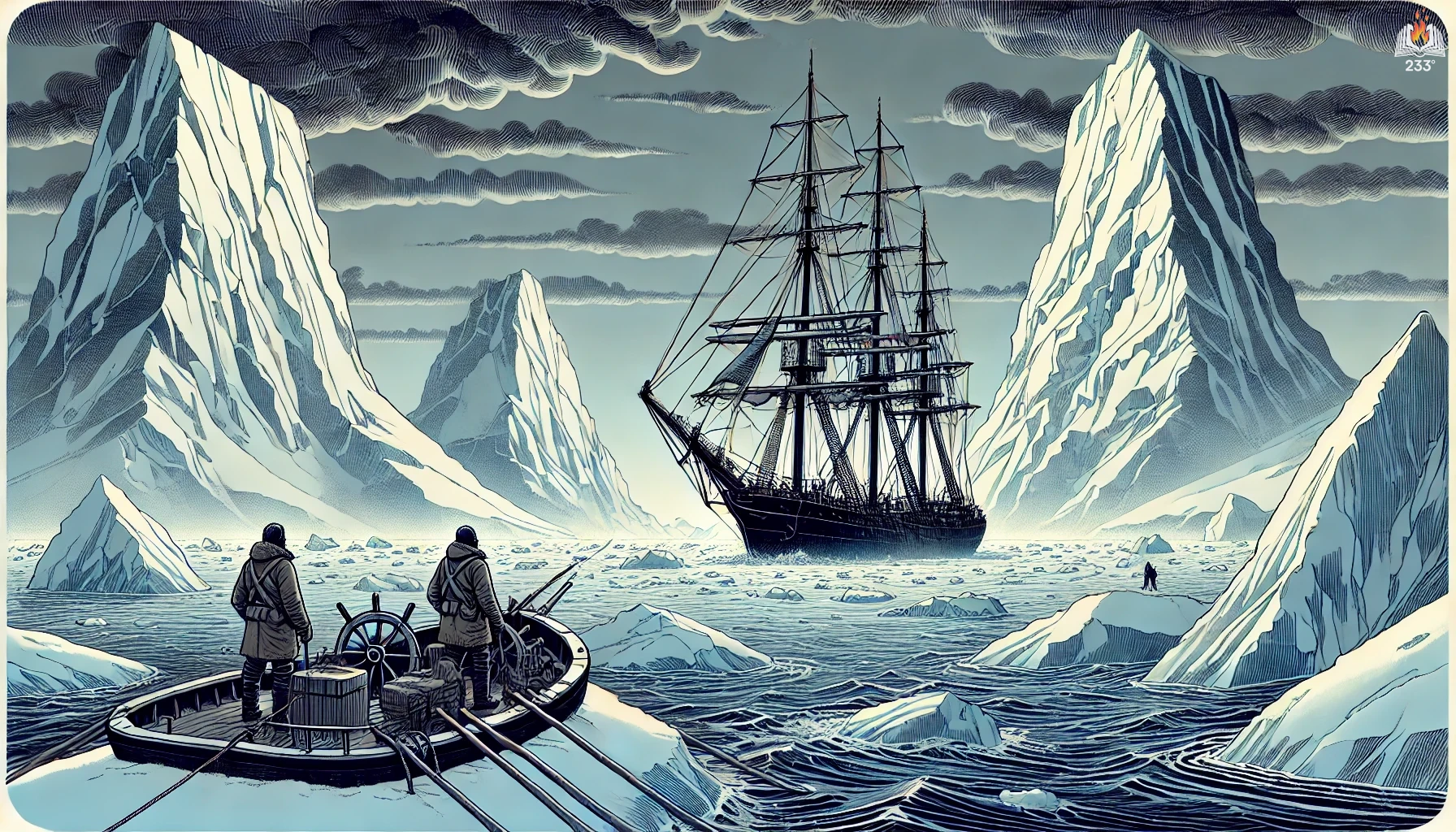 182 - An Antarctic Mystery - Jules Verne (1897)