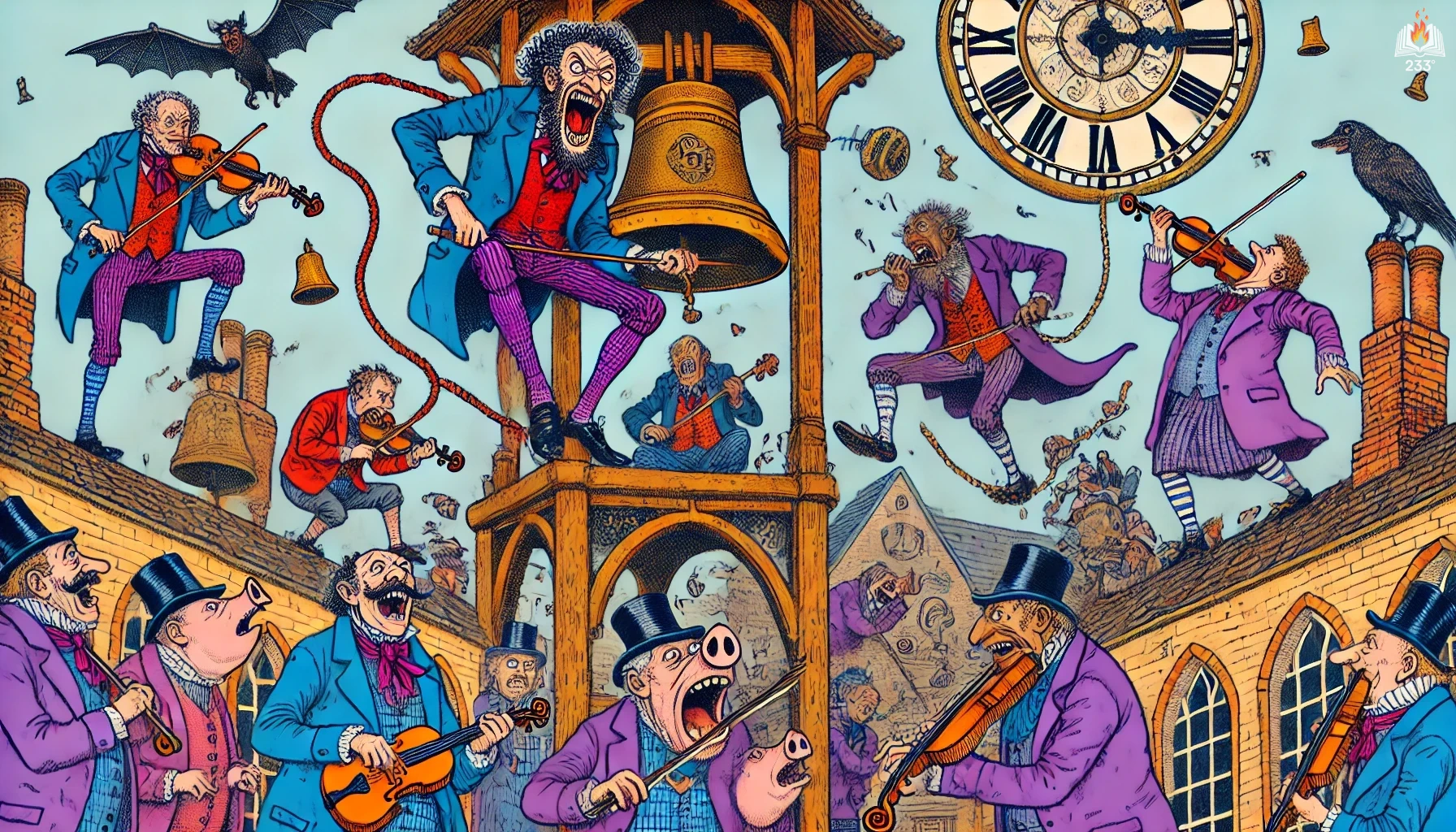 237 - The Devil in the Belfry - Edgar Allan Poe (1839)