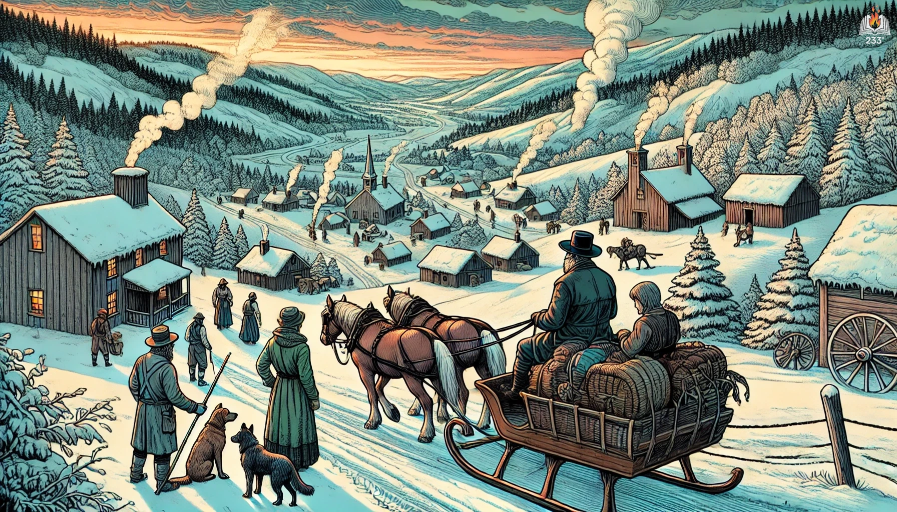 249 - The Pioneers - James Fenimore Cooper (1823)