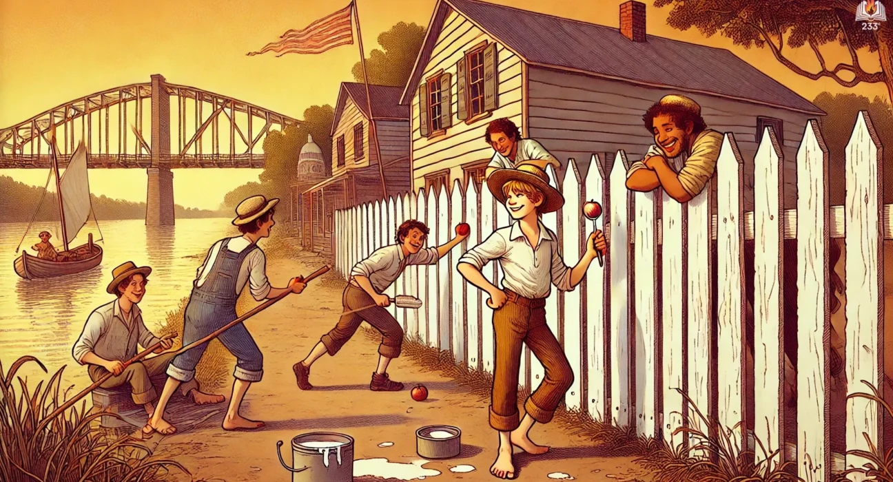 45 - The Adventures of Tom Sawyer - Mark Twain (1876)